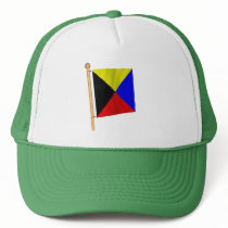Nautical Flag 'Z' hats