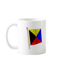 Nautical Flag 'Z' Mugs