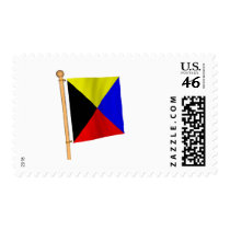 Nautical Flag 'Z' postage