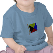 Nautical Flag 'Z' t-shirts