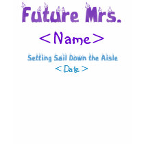 Nautical Future Mrs. T-shirt