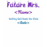 Nautical Future Mrs. T-shirt