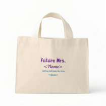 Nautical Future Mrs. Totes bags
