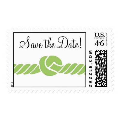 Nautical Knot Save the Date Postage