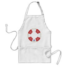 Nautical Life preserver Apron