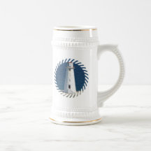 Nautical Lighthouse Beer Stein Mug