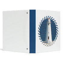 Nautical Lighthouse Design Binder