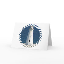 Nautical Lighthouse Greeting Card