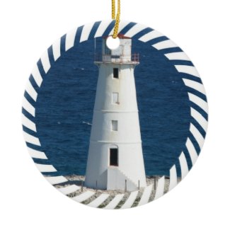 Nautical Lighthouse Ornament ornament
