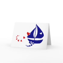 Nautical Love Greeting Card