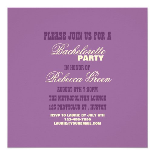 nautical pin up bachelorette party invitation