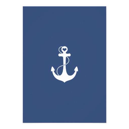 Nautical Rehearsal Dinner Announcements