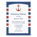Nautical Rehearsal Dinner invitations