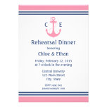 Nautical Rehearsal Dinner invitations