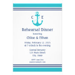 Nautical Rehearsal Dinner invitations