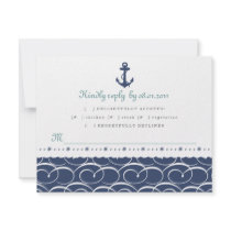 Nautical Response Card Invites