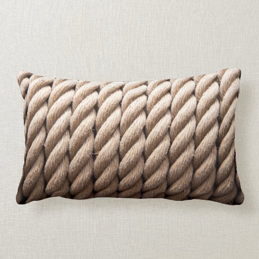 Nautical Rope Pillow Zazzle
