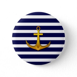 Nautical Sailor Button