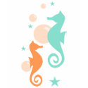 Nautical Seahorses t-shirts