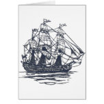 Nautical Ship Card