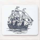 Nautical Ship Mouse Pads