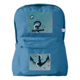 Nautical Sinking Anchor Backpack