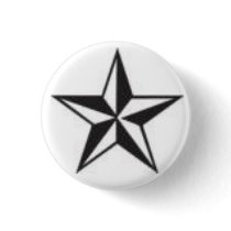 Nautical Star Button by gabrielbelmont Nautical Star Button