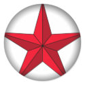 Nautical Star Fade to Black Round Stickers