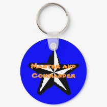 Nautical star keychains