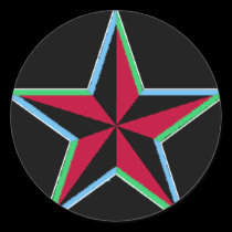Nautical Star stickers