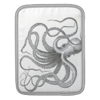 Nautical steampunk octopus iPad / iPad 2 sleeve iPad Sleeve