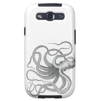 Nautical steampunk octopus Samsung Galaxy case ski