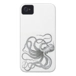 Nautical steampunk octopus Vintage kraken drawing iPhone 4 Cases