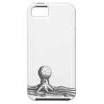 Nautical steampunk vintage octopus book drawing iPhone 5 covers