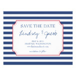 Nautical Stripes Save the Date Invites