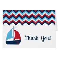 Nautical Thank You Card