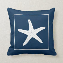 Nautical theme pillow