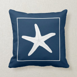 Nautical theme pillow