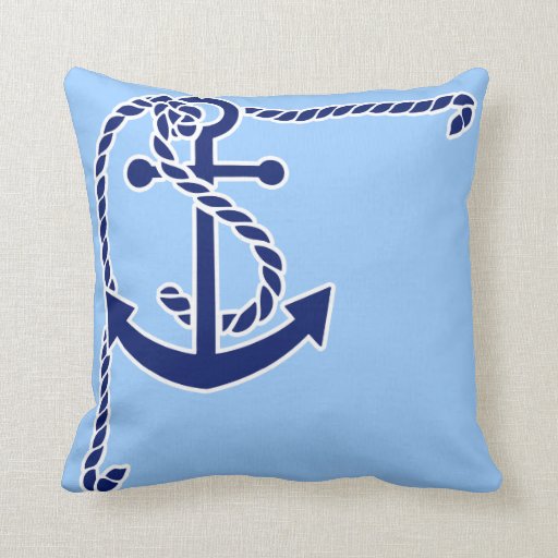 Nautical Theme Throw Pillows Zazzle