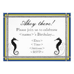 Nautical Themed Party Invitation
