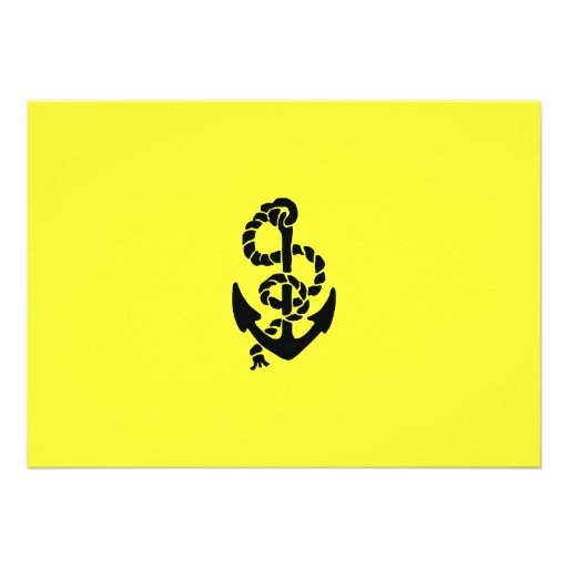 Nautical Themed Party Invitation