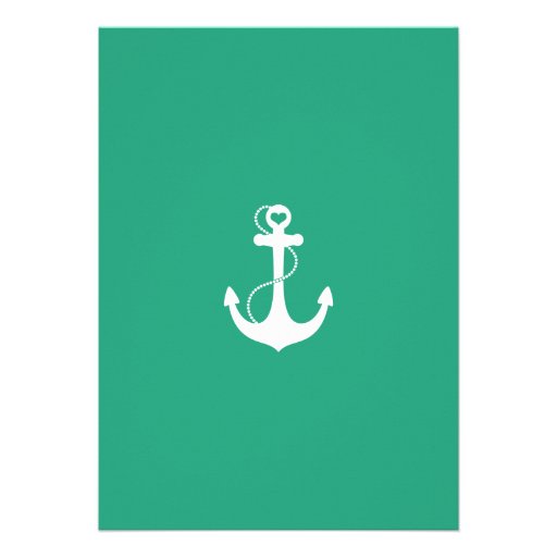 Nautical Wedding Custom Invites