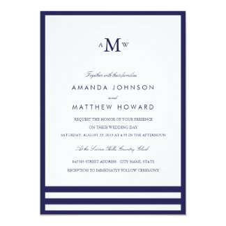 Zazzle monogram wedding invitations