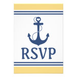 Nautical Wedding RSVP invitations
