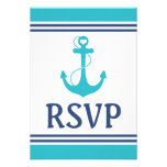 Nautical Wedding RSVP invitations