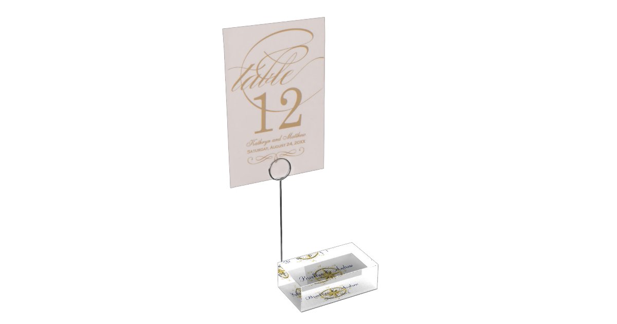 Nautical Wedding Table Card Holders Zazzle