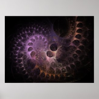 Nautilus Fractal print
