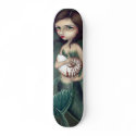 Nautilus Shell Mermaid Skateboard by strangeling Nautilus Shell Mermaid Skateboard