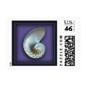Nautilus Shell Section postage