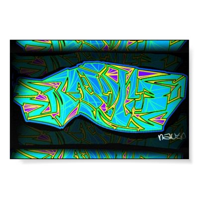 Nauto Graffiti Print by nauto